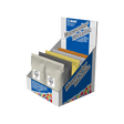 Box of Mapei Mapelcolor Metallic powder packets with branding on display.