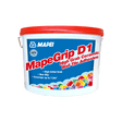 Container of Mapei MapeGrip D1 tile adhesive with high grab and non-slip features.