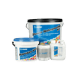 Alt text: Mapei Shower Waterproofing Kit with products for sealing a shower displayed on a white background.