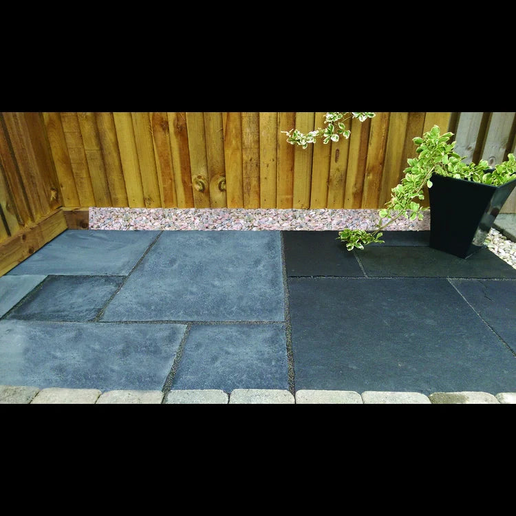 A bottle of Azpects Easy Seal Back to Black Limestone sealer on a white background.