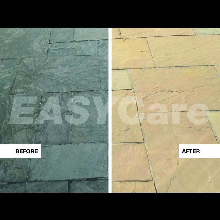A container of professional grade Patio & Deck Cleaner labeled "Ready to Use."