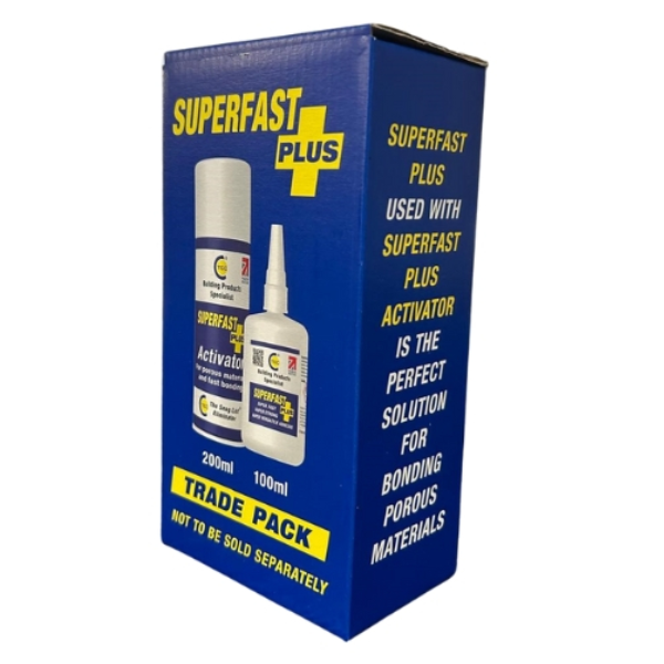 CT1 Superfast Plus Glue & Activator Kit - TWIN PACK
