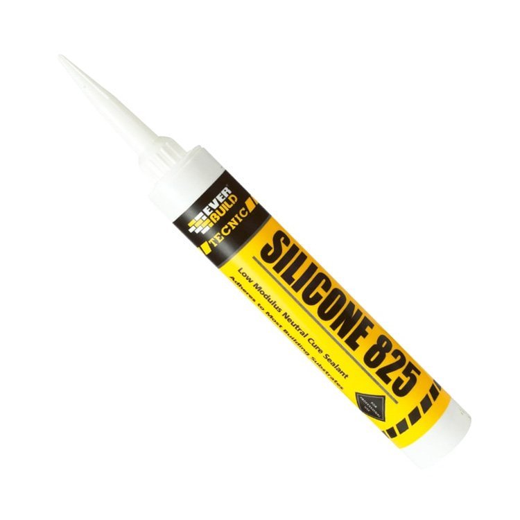Everbuild Tecnic 825 Low Modulus Silicone Sealant  380ml
