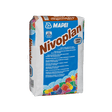 A bag of MAPEI Nivoplan leveling mortar for walls and ceilings in gray color.