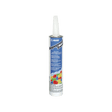 Cartridge of Mapei Mapesil sealant on a plain background.