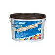 A bucket of MAPEI Fix & Grout for concrete and timber floors with product details on the label.