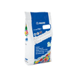 A 5kg bag of Mapei Keracolor Flex grout with product details on the packaging.