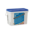 A white and blue Mapei Mapegum WPS container with product descriptions on it.