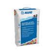 A bag of MAPEI Ultralite S2 tile adhesive with product details on the front.