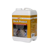 Container of Azpects EASYSeal Deck Protect sealer on a white background.