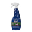 A bottle of Azpects EASYCare Artificial Grass Cleaner & Sanitiser with a spray nozzle.