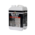 A plastic jug of Azpects EASYCare Black Spot Remover for cleaning patios and drives.