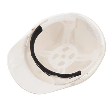 Silverline White Safety Hard Hat - Conforms to EN 397