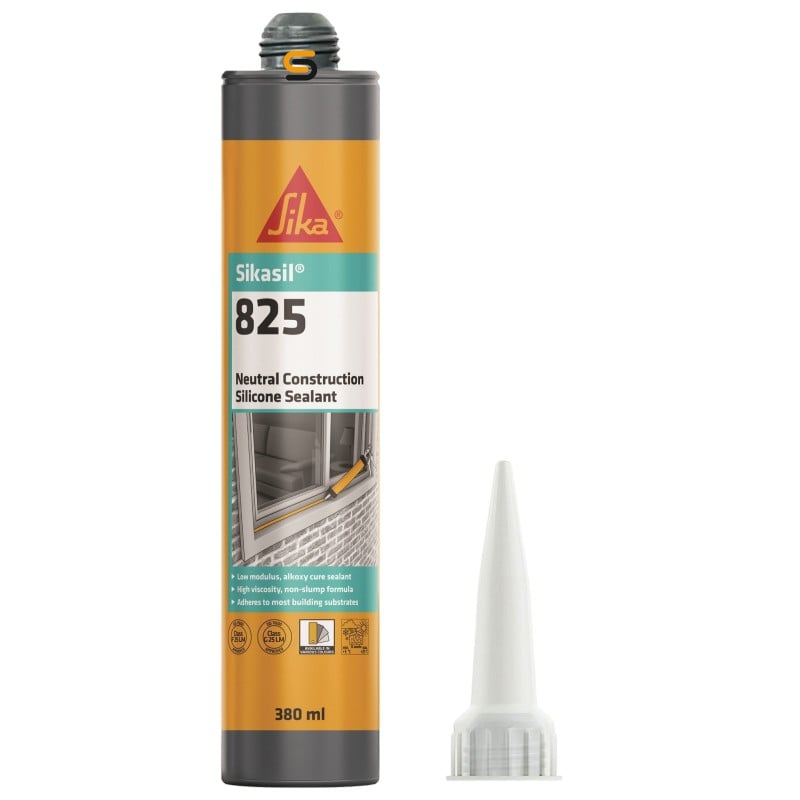 Sika 825 Low Modulus Silicone Sealant (380ml)