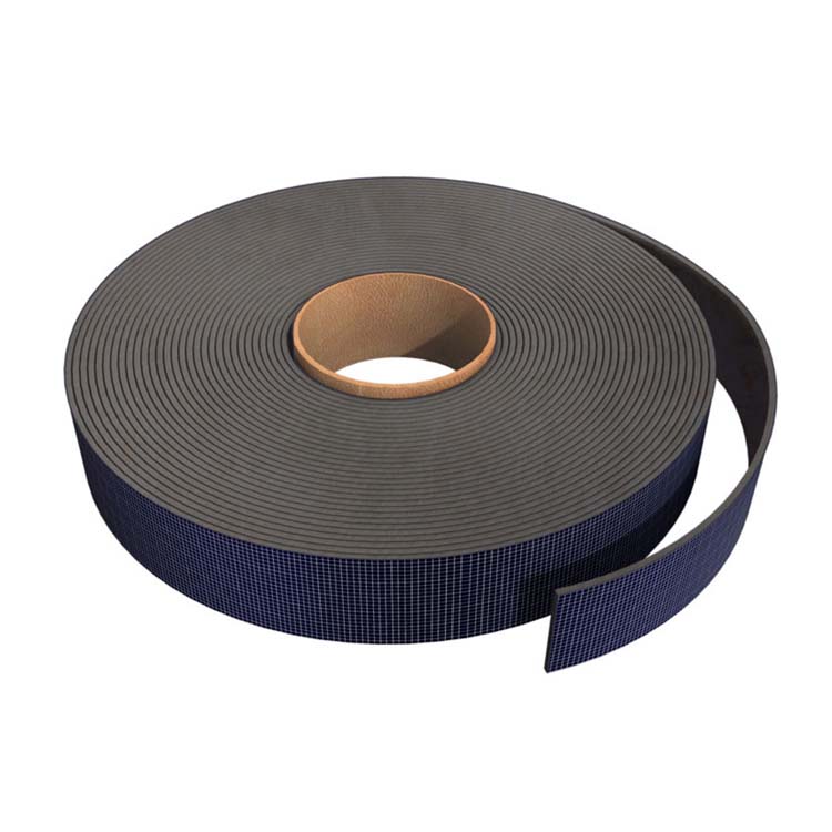 A roll of Sikaseal 628 Fire Wrap, a fire-resistant material used for sealing and protecting pipes and cables in buildings.